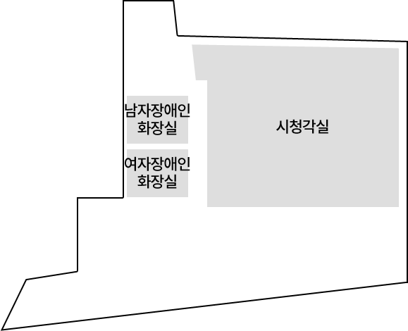 매곡도서관 지하 2층 층별 안내도