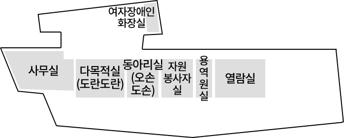 매곡도서관 3층 층별 안내도